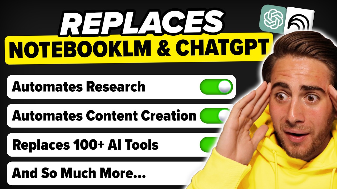 This NEW AI Workspace Replaces 100s of AI Tools in Seconds (Replace NotebookLM, ChatGPT & More)