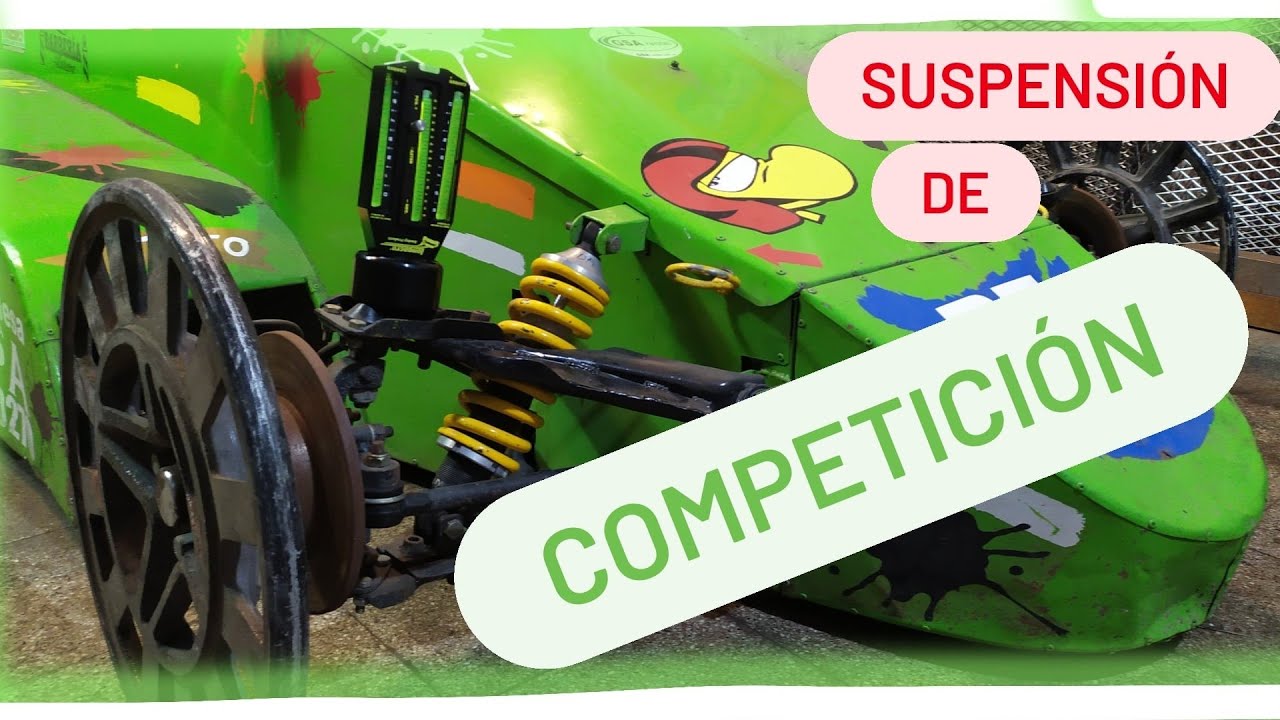 Suspensión Auto de CARRERA🏁🏎️ | Cómo está armada la suspensión del APPA 1400