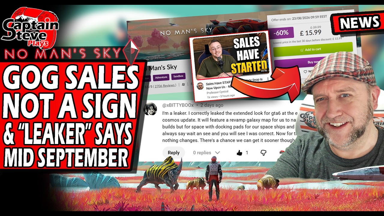 No Man's Sky: распродажа в GOG &mdash; не повод для радости, возможный инсайдер и новости NMS