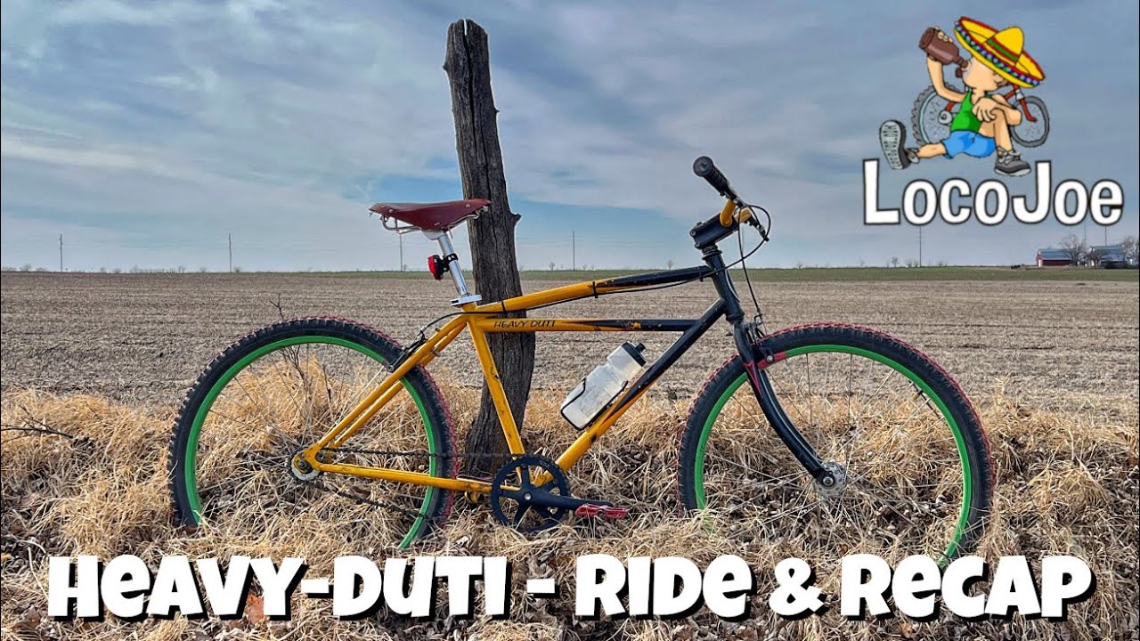 Обзор поездки и итоги сборки велосипеда Schwinn Heavy-Duti из собранных на прошлой неделе деталей.