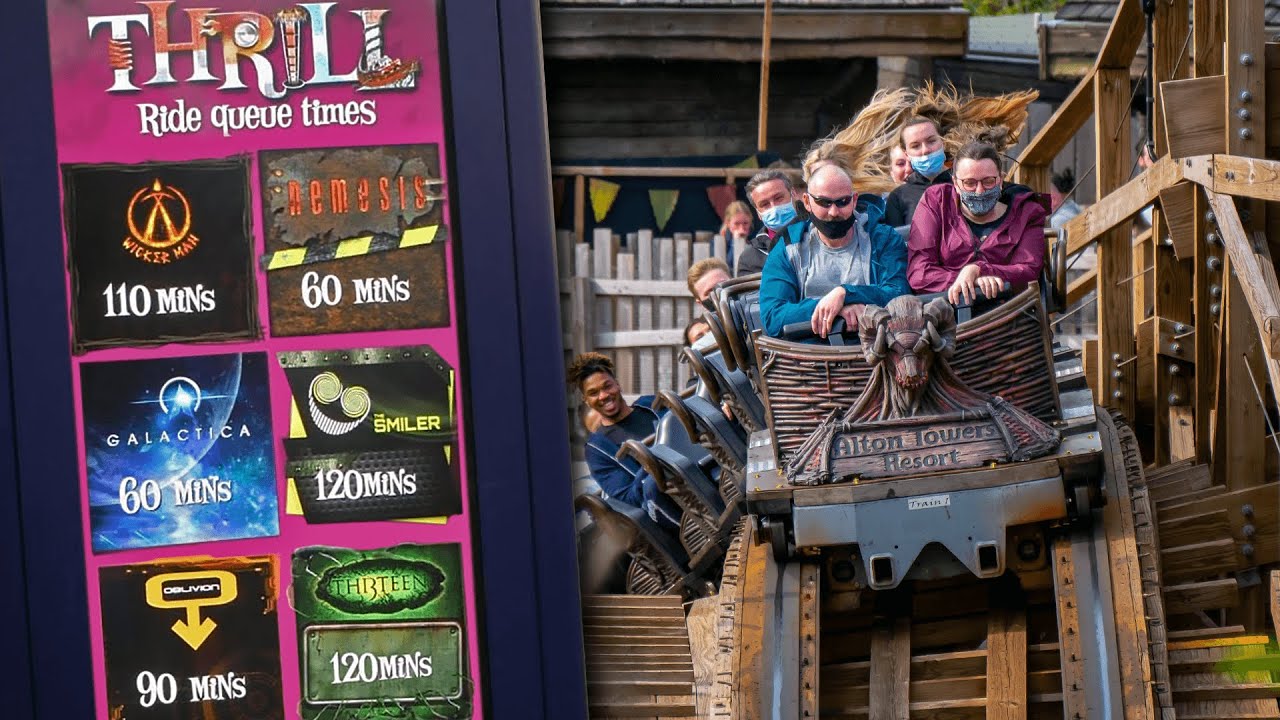 Как прокатиться на всех американских горках Alton Towers за один день