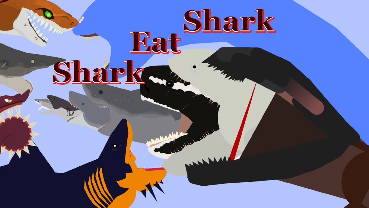 Shark eat Shark-Fanmade Fish eat Fish(a big shout out to Phantom bloop once again)-SOUND WARNING-