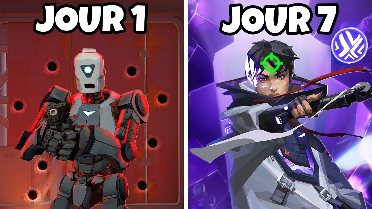 Je deviens un DIEU de L'AIM en 7 JOURS sur VALORANT !