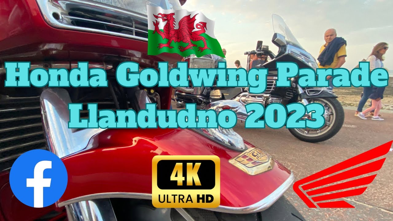 Honda Goldwing Parade 2023 Llandudno#goldwing#goldwing1800#wales#llandudno#motorcycle#motorbike