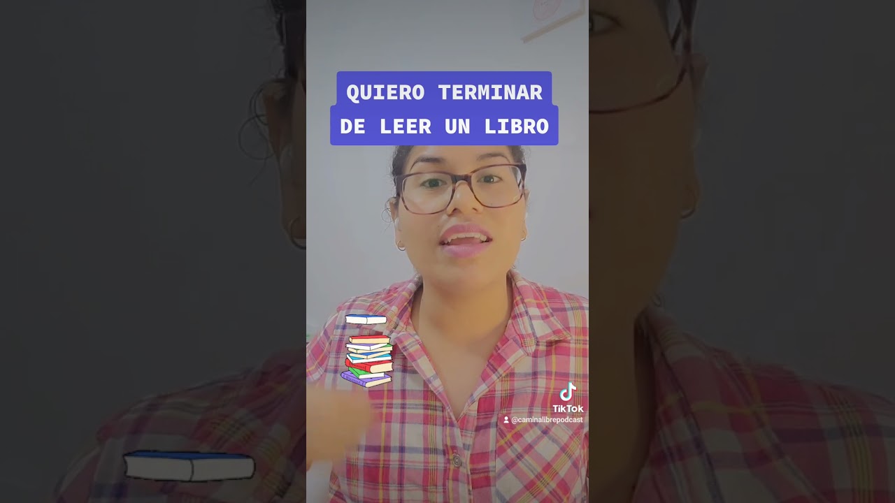 C&Oacute;MO terminar de LEER un LIBRO?📚#libros #terminar #leer #coaching  #carlaacosta #caminalibrepodcast