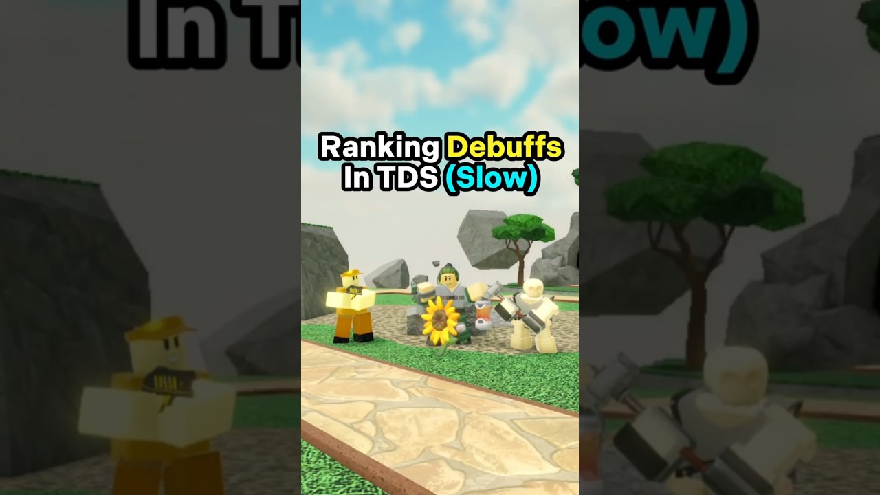 Ranking Debuffs In TDS! (Slow)