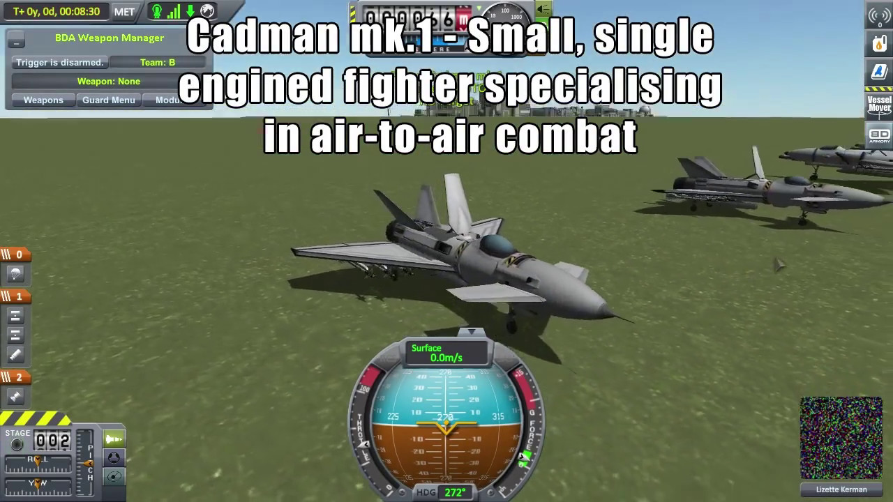 KSP - Zeus vs. Cadman (5 Round jet fighter showdown)