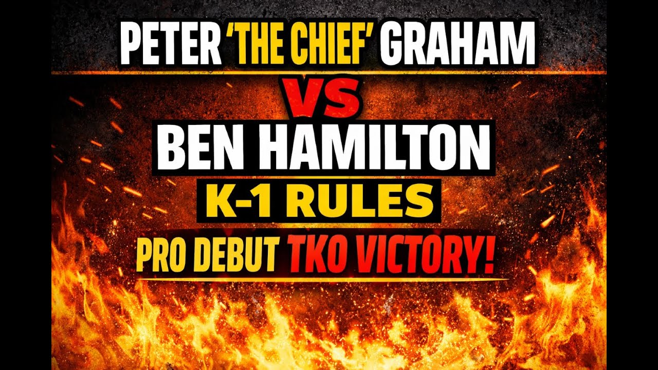Peter “The Chief” Graham vs Ben Hamilton | K-1 Rules | Tarik Solak Promotions