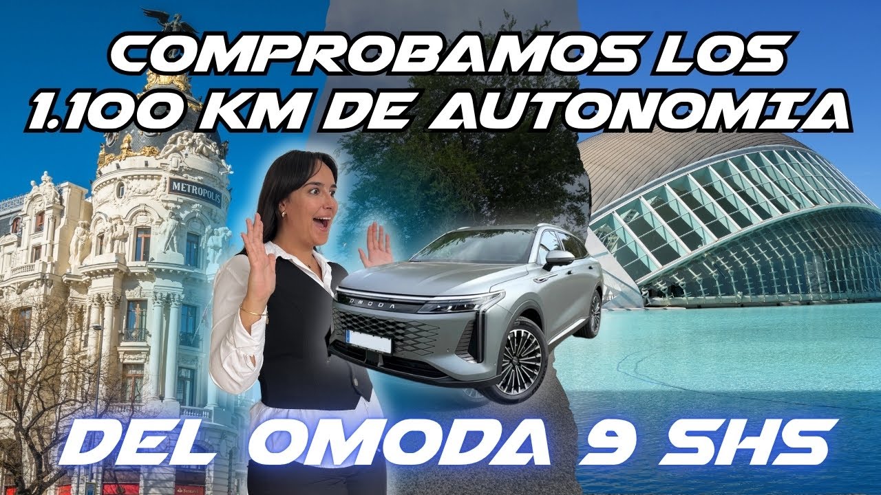 VALENCIA - MADRID ➡️ IDA Y VUELTA SIN PARAR A REPOSTAR ⚡ OMODA 9 SUPER HÍBRIDO ENCHUFABLE 🚗💨