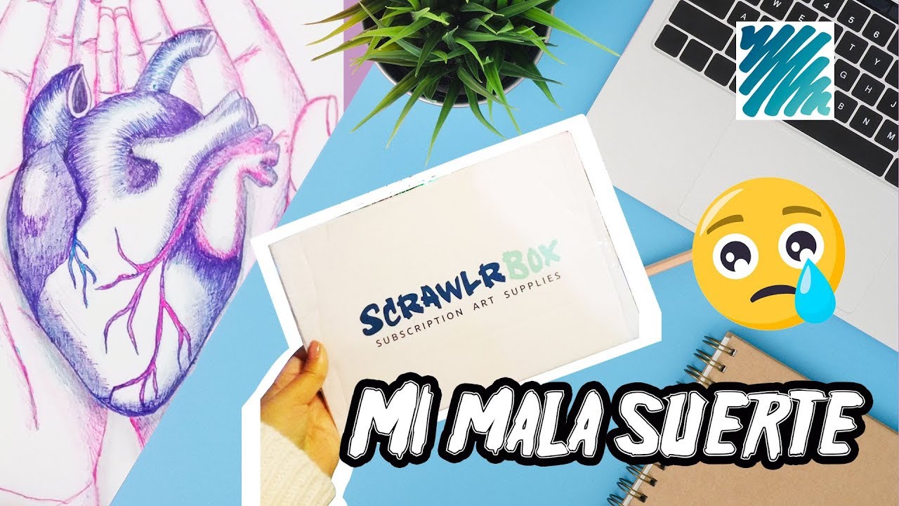 Probando Cajitas de Suscripción | Scrawlrbox | Material de Arte