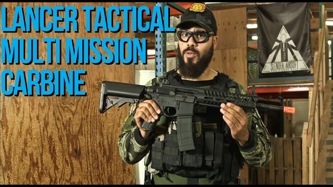 Lancer Tactical Airsoft Multi Mission Carbine - AirSplat on Demand