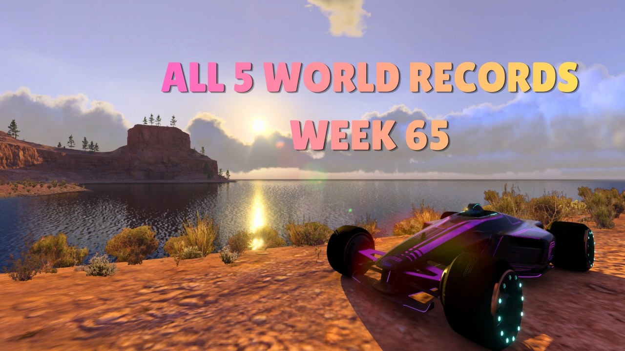 ALL 5 WORLD RECORDS! Best of Weekly Shorts | Trackmania &ndash; Week 65 (Early Access)