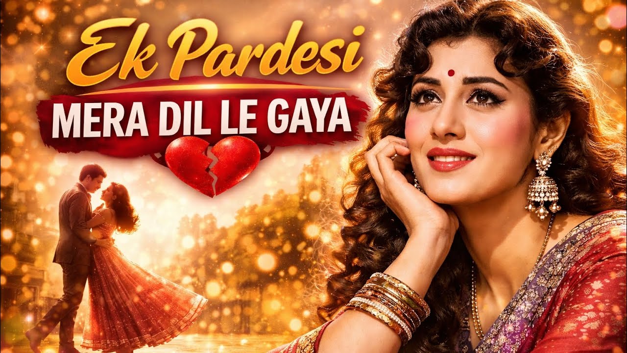 Ak Pardesi song | mera dil le gaya | mera dil bhi kitna pagal hai | love song new | love song hindi