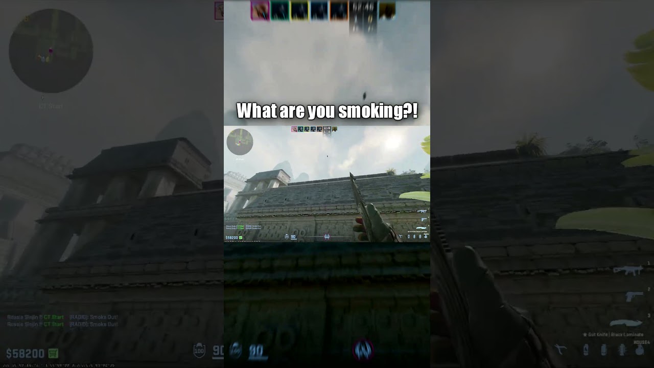 What are you smoking?!  #cs2 #csgofans #gaming #shorts