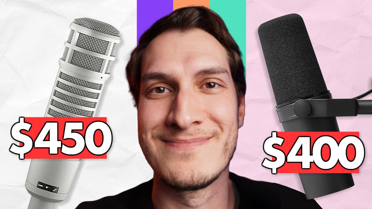 The BEST dynamic microphone for podcasting and streaming - Shure SM7b vs EV RE20 ultimate test