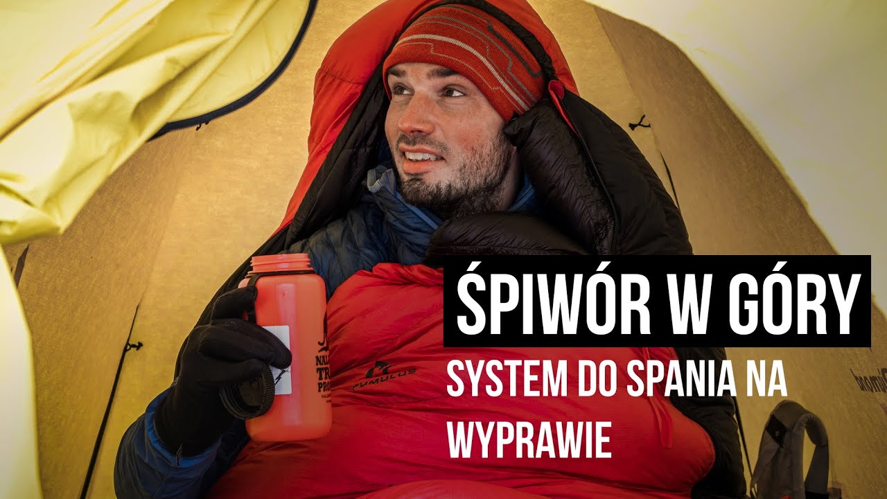 #007. Śpiwór w góry. System do spania na wyprawie