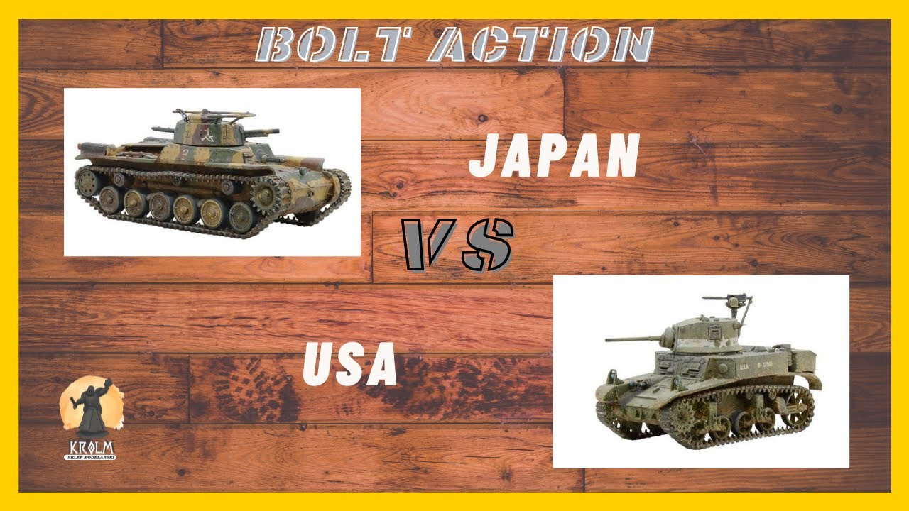 BOLT ACTION / Japan vs USA 600pts / KROLM