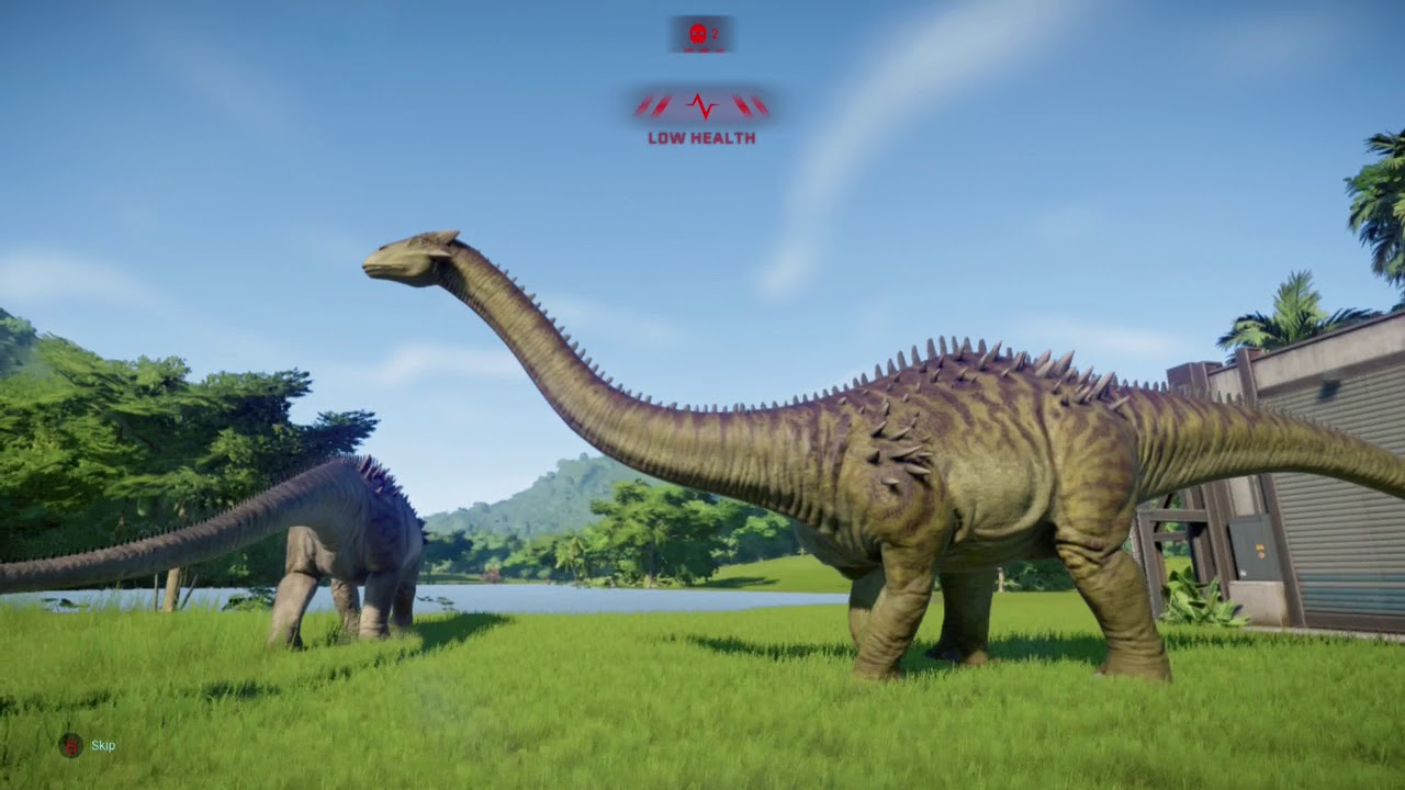 Every Ankylodocus Skin in Jurassic World: Evolution
