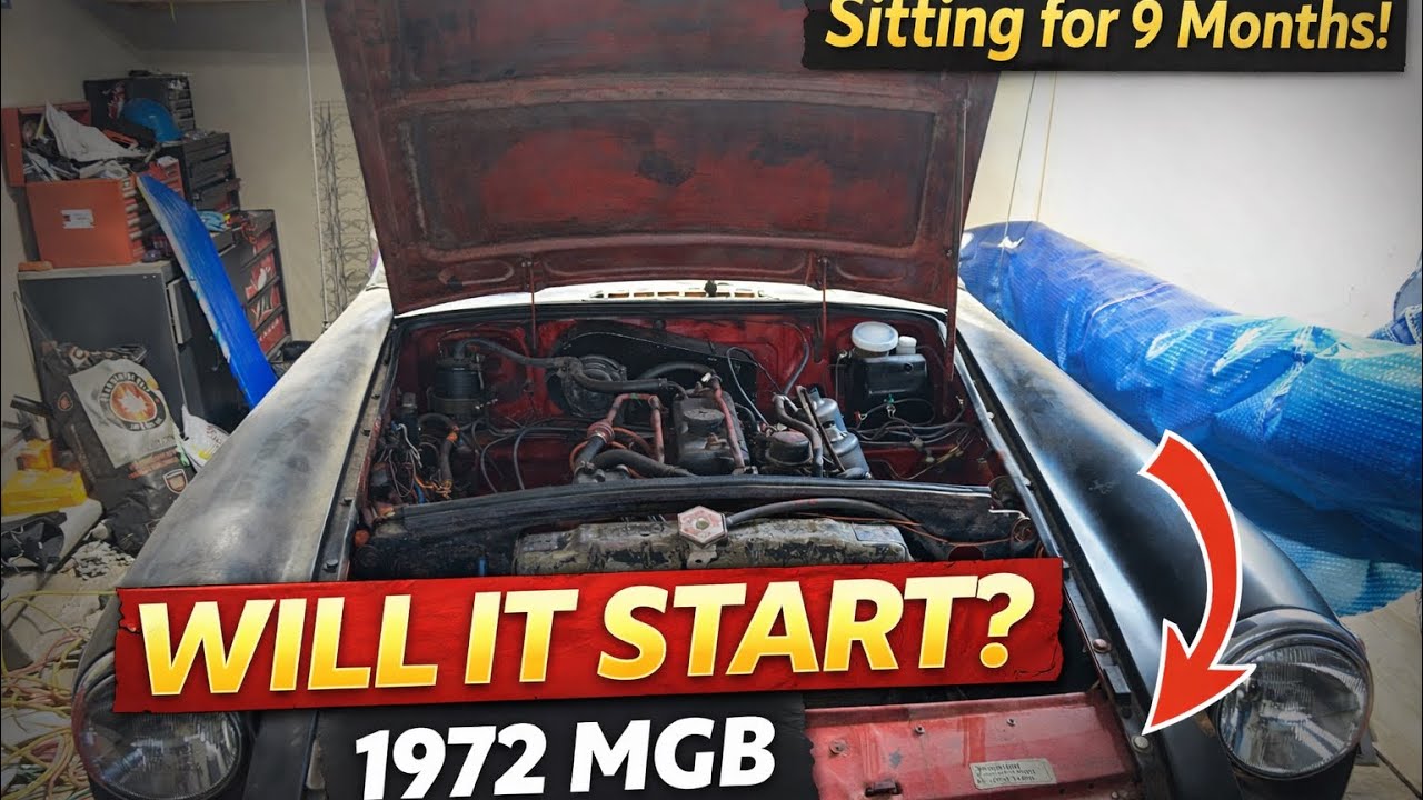 Trying to start my 1972 MGB after 9 months sitting ￼