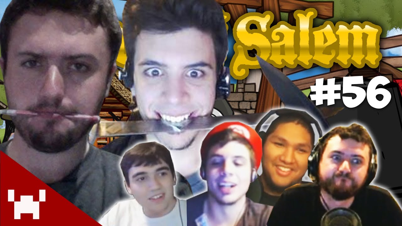 THE BROMANCE MAFIA (Town of Salem QUAD FACECAM w/ The Derp Crew Ep. 56)