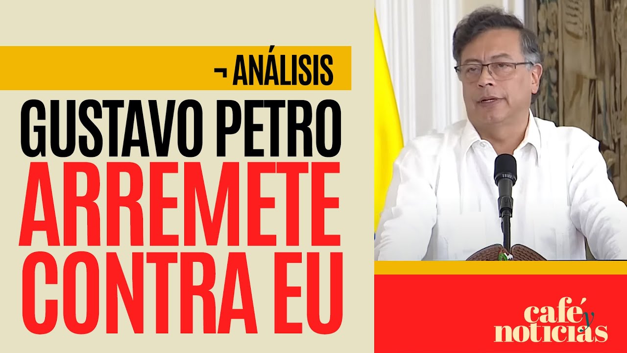 #Análisis ¬ Petro dice que Trump colectiviza el crimen; “eso lo inventó Hitler”, dice