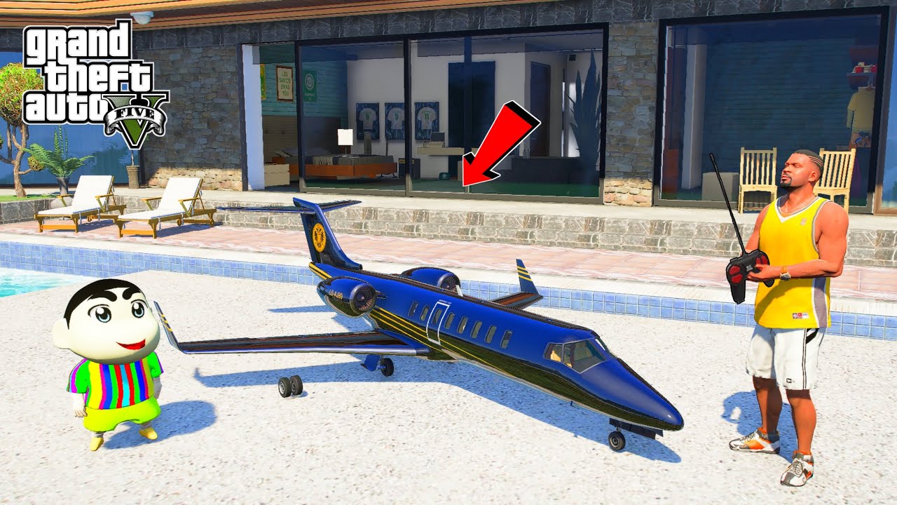 Franklin & shinchan Buy Mini RC Plane in GTA 5 | JNK GAMER