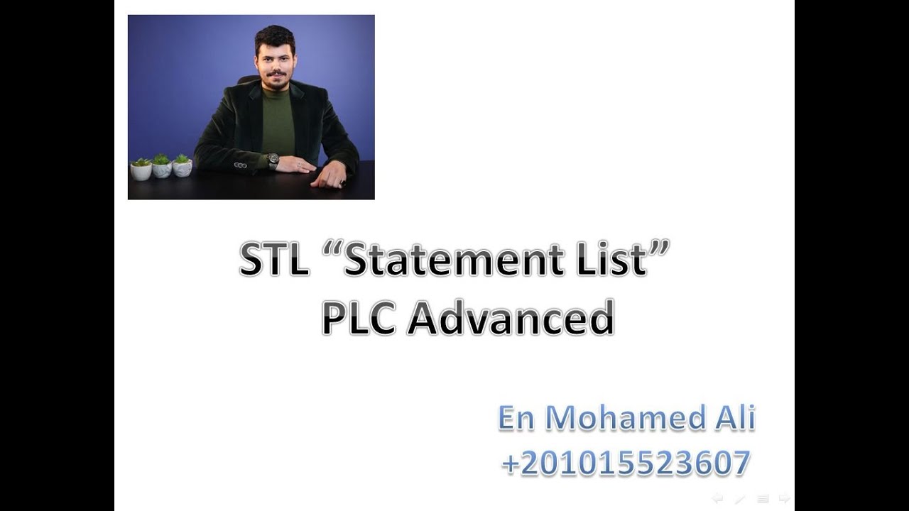 STL PLC Advanced #2 Timer, Compare, Positive/Negative edge