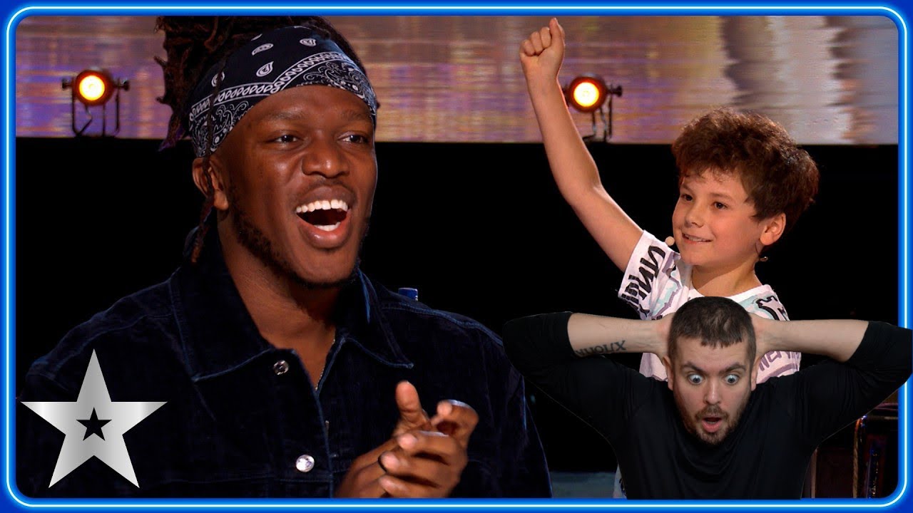 Brad Reacts to KSI is WOWED by 8 year old magician Teddy Magic! | Auditions | BGT 2025