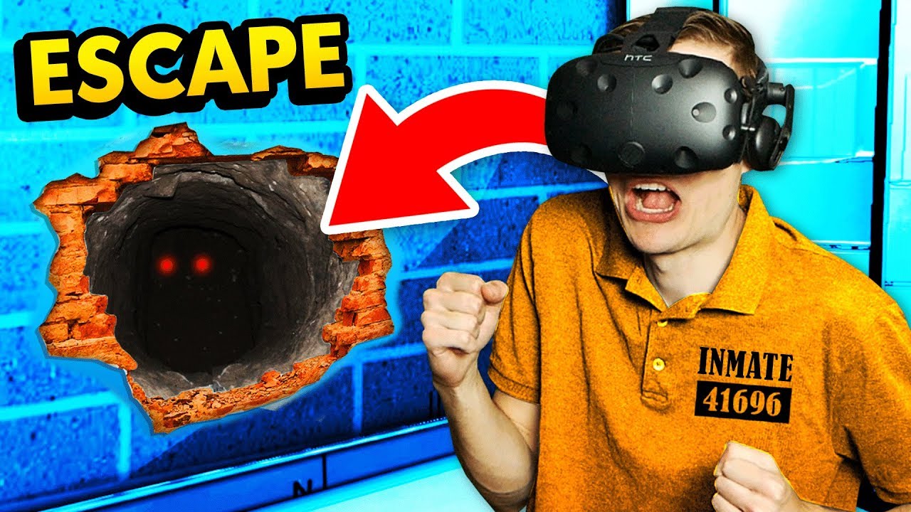 ESCAPING TOP SECURITY PRISON IN VIRTUAL REALITY (Prison Boss VR Funny Gameplay)