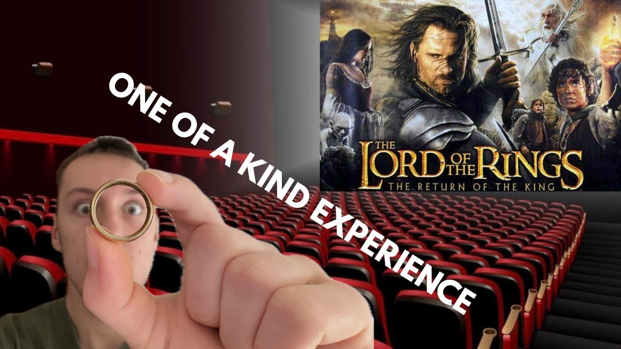 Return of the King in theaters is.... AWESOME!