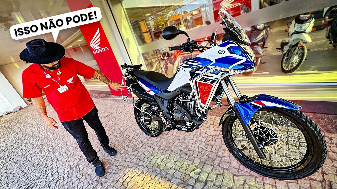 REA&Ccedil;&Atilde;O DA HONDA VENDO A SAHARA TWIN 2025