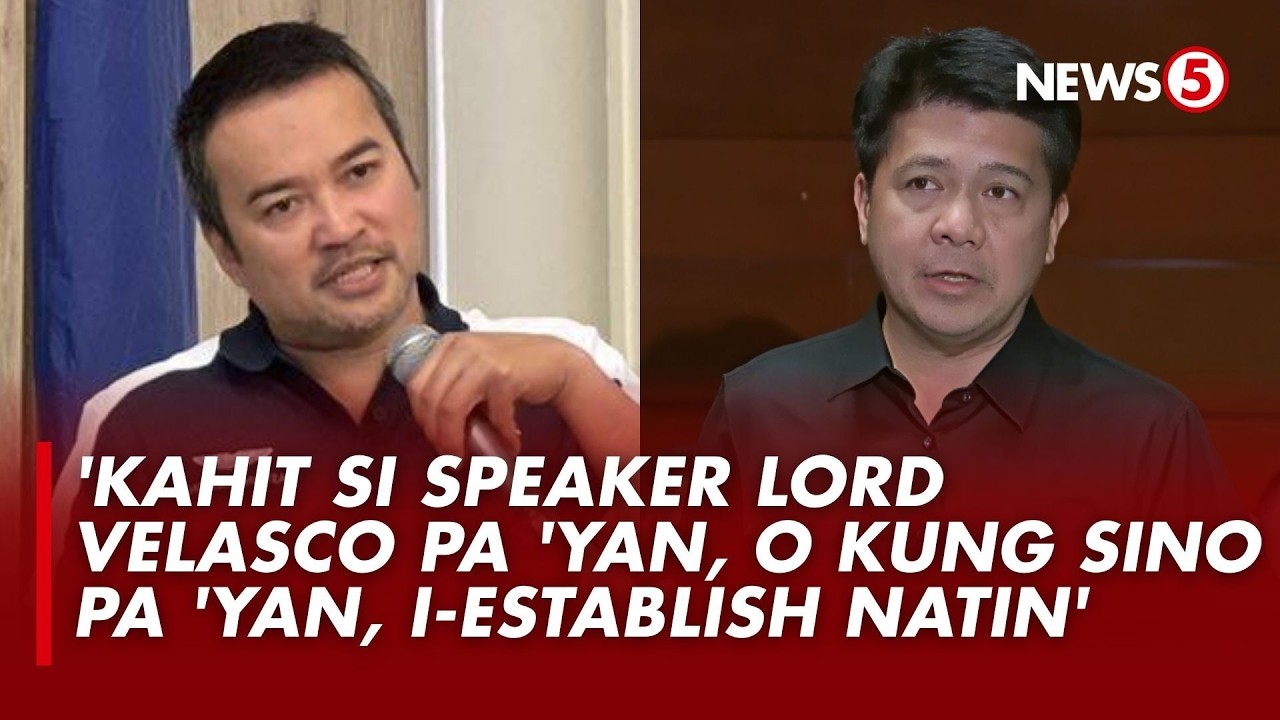 Defensor: Dapat imbestigahan kahit sa liderato pa ni ex-speaker Lord Velasco