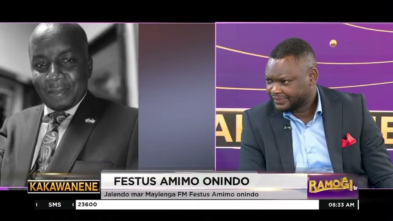 Jay Bonyo: Ne apani VOJ tugo kane onyisa ni Festus Amimo onindo