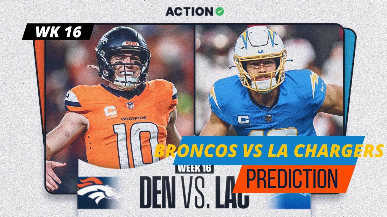 Week 16 Broncos at LA Chargers BATTLE IN THE AFC WEST!!!!!