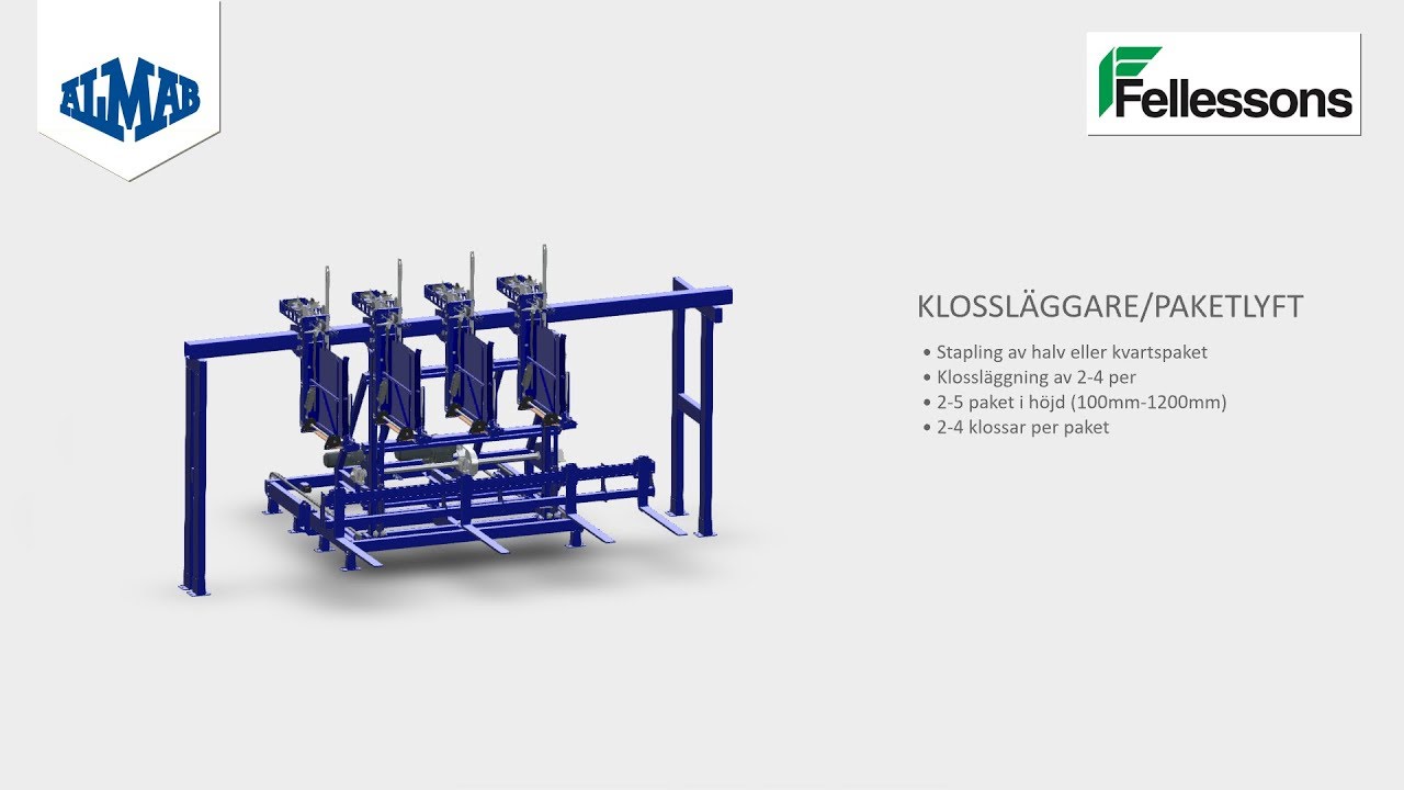 Almab Package handling system