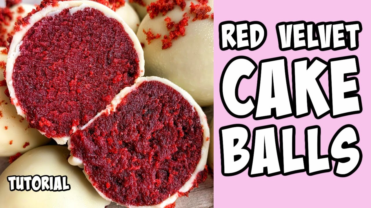 Red Velvet Cake Balls! Recipe tutorial 