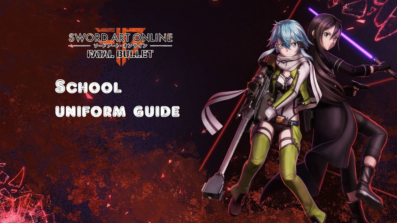 Sword Art Online Fatal Bullet School Uniform Guide