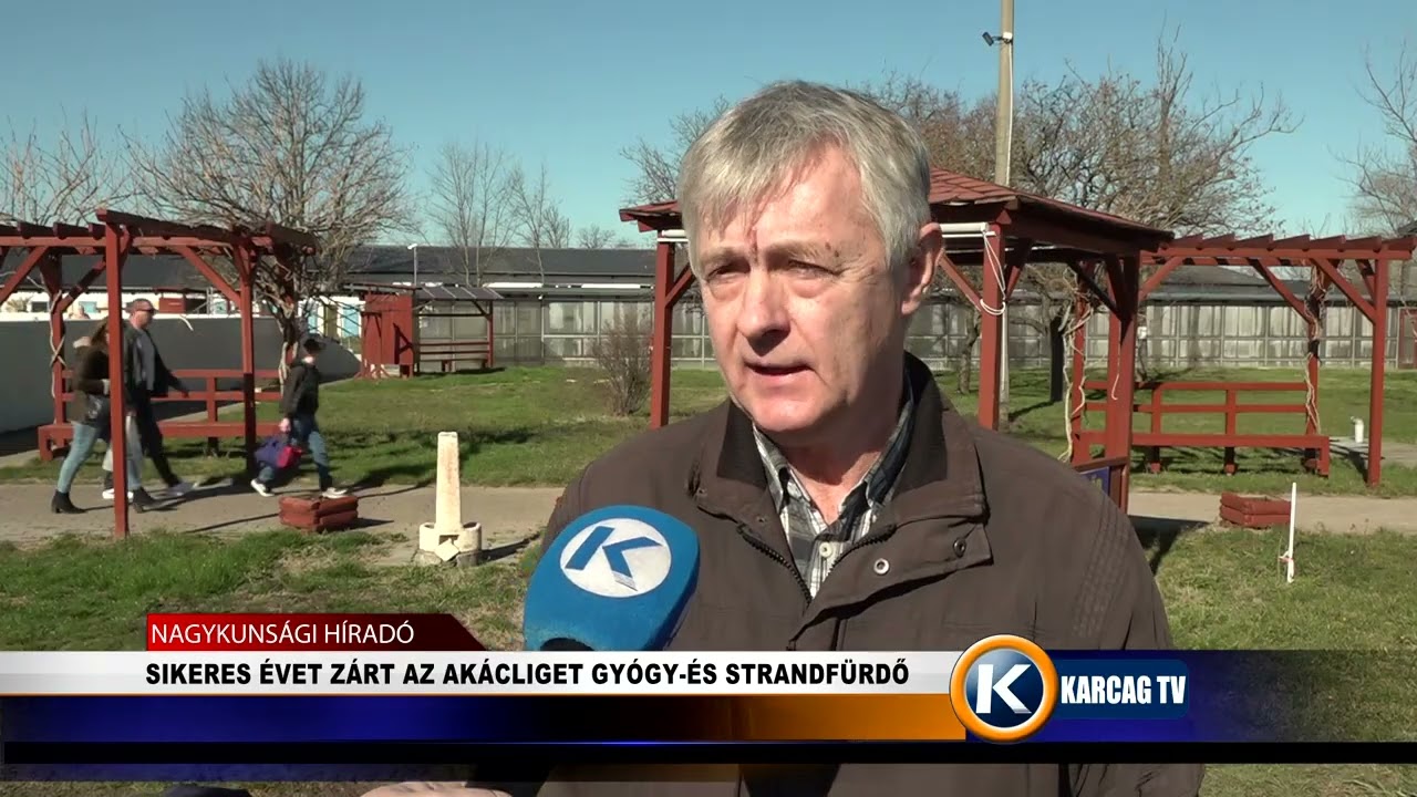 SIKERES ÉVET ZÁRT AZ AKÁCLIGET GYÓGY ÉS STRANDFÜRDŐ