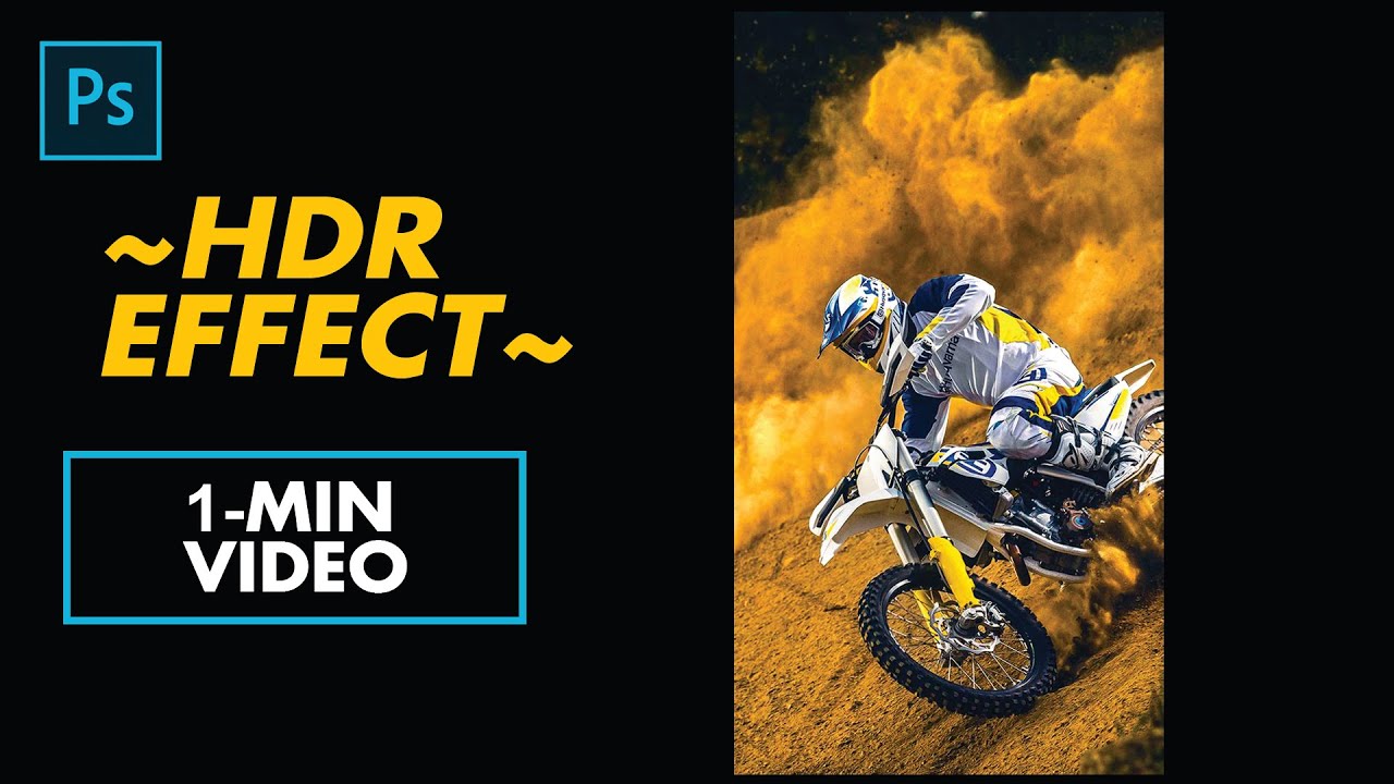 How to create HDR Effect in 1 minute ~ nept tutorial 