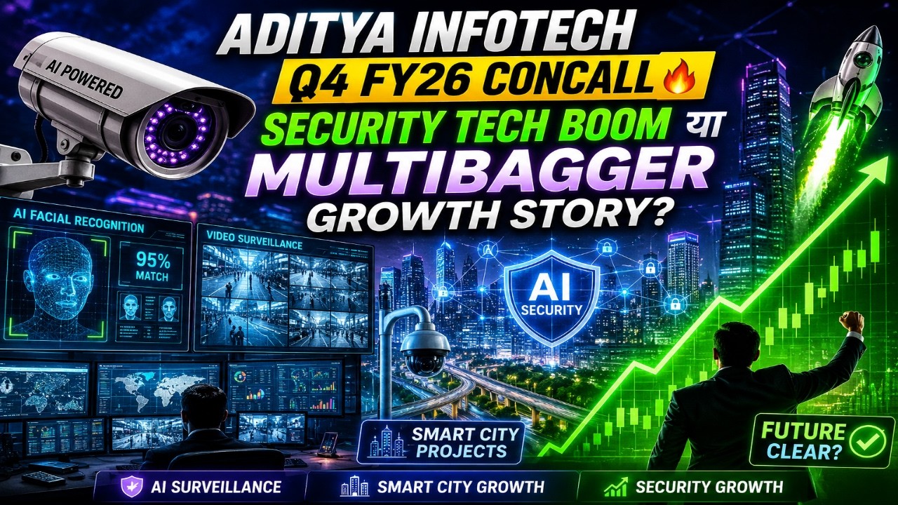 Aditya Infotech Q4 FY26 Concall 🔥 Security Tech Boom या Multibagger Growth Story? | Hindi Analysis