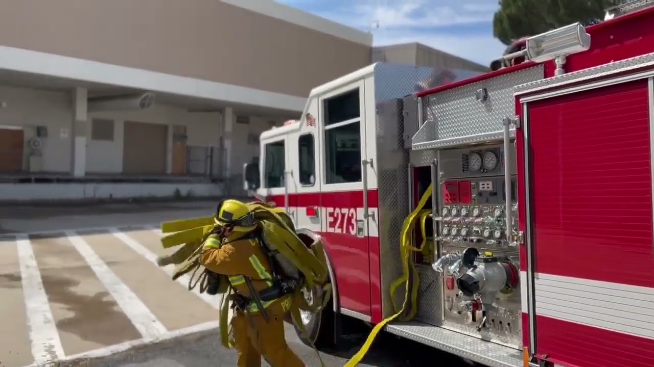 Obstructed Transverse Hose Lay