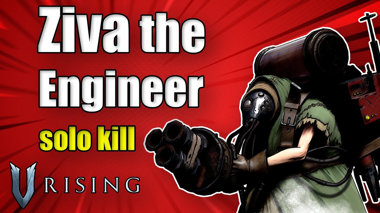 V Rising - Ziva the Engineer (Boss Fight)