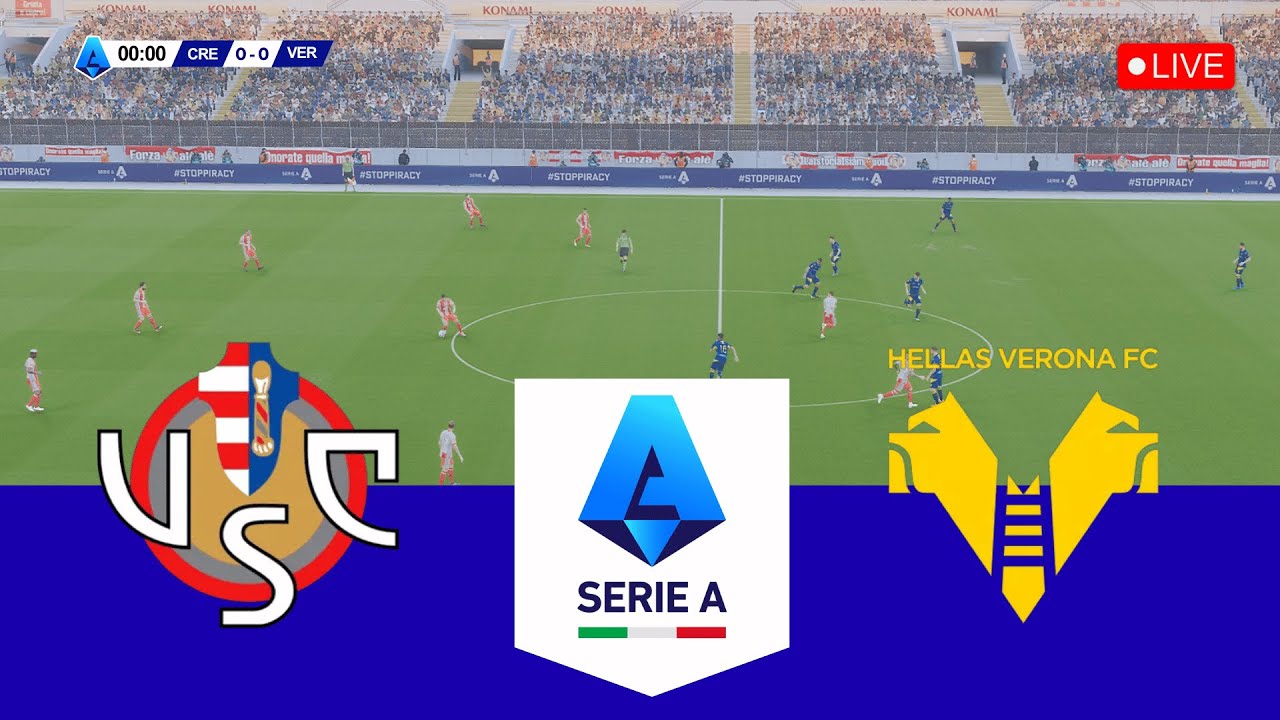 🔴LIVE Serie A - Round 21 - Cremonese vs Verona - Live Score & Commentary Gameplay