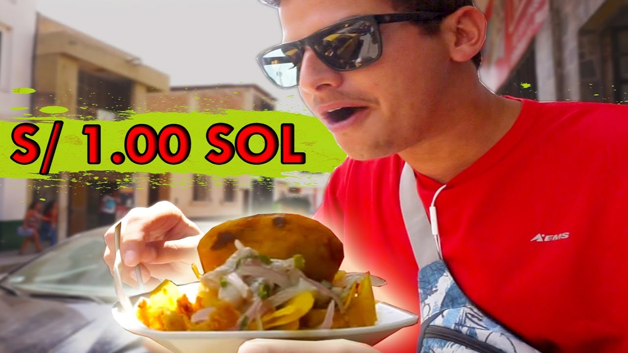 Probando Comida de S/1.00 SOL