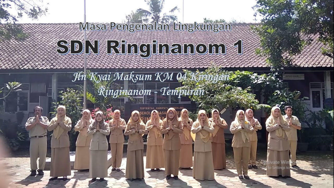 Masa Pengenalan Lingkungan Sekolah (Part 1) || SDN Ringinanom 1 Kec Tempuran-Magelang