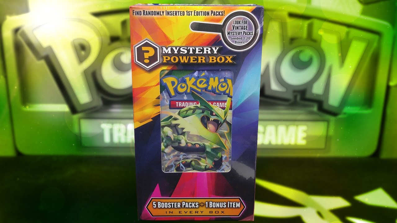 Pokemon Cards - Mystery Power Box Opening!