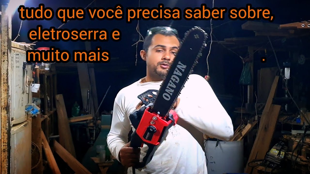 tudo sobre eletroserra Nagano na prática, vale ou não a pena comprar 🤔