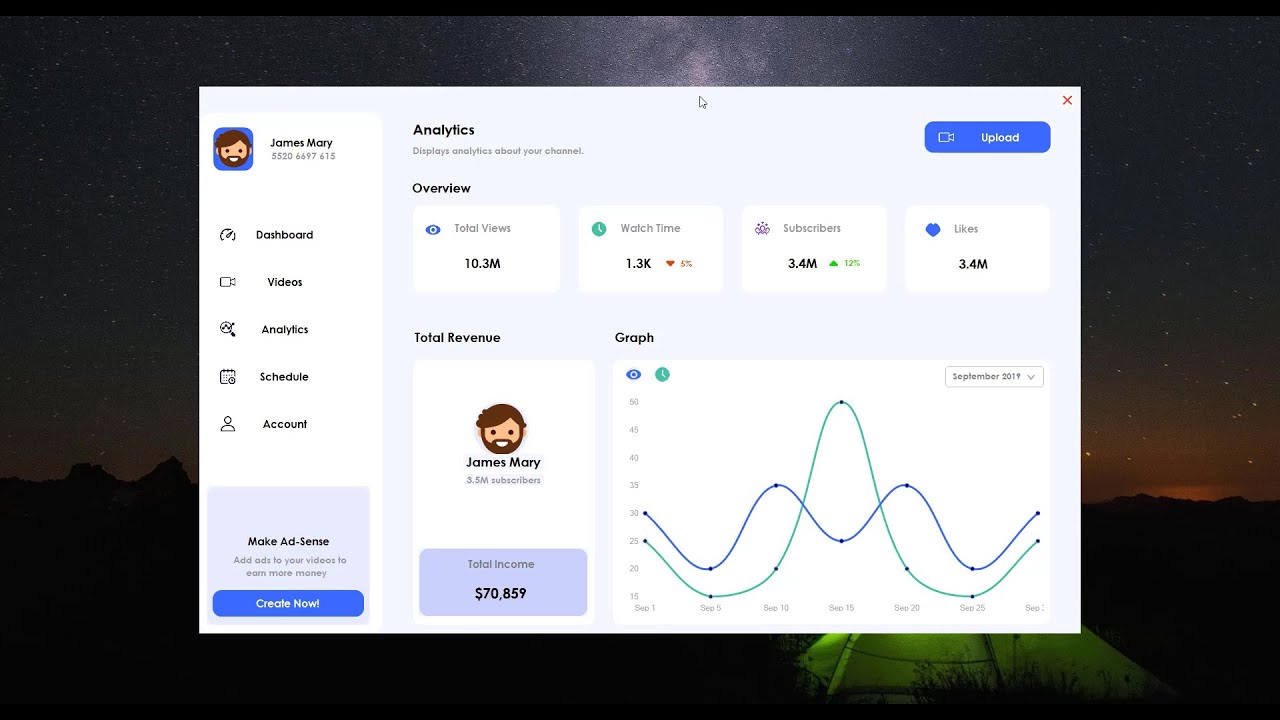 Mastering Windows Forms: Creating a Cutting-Edge C# Modern Dashboard