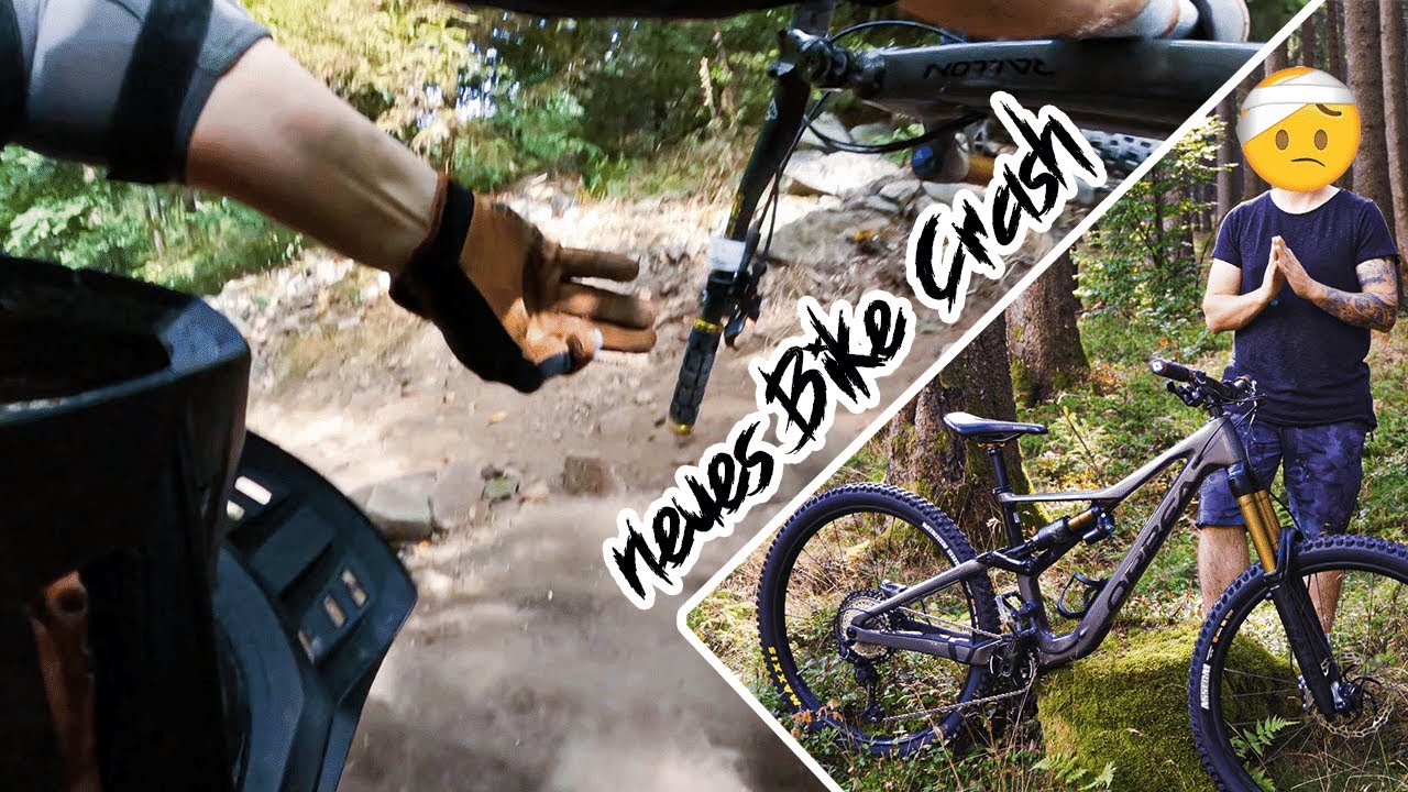 Neues Bike Harter Crash mit Gehirnerschütterung!!! Orbea Rallon M Team