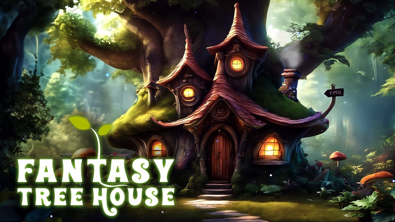Fantasy Tree House - Enchanted Ambience & Music